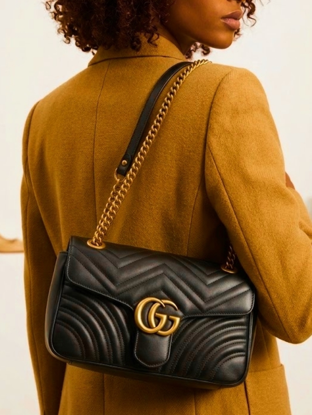✨️Authentic Gucci GG Marmont medium shoulder bag - Picture 2 of 14